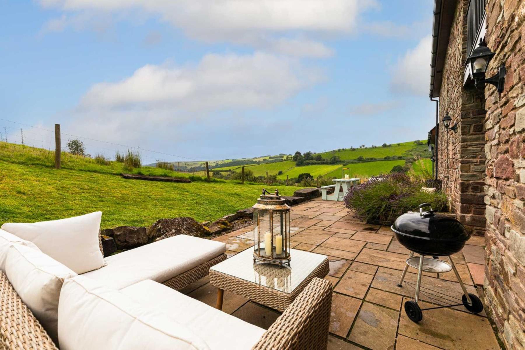 Hilltop View With Hot Tub Villa Brecon Exterior photo